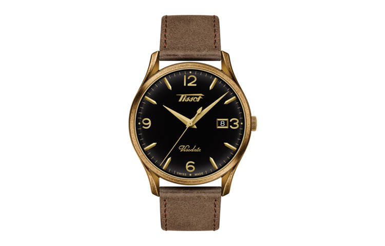 TISSOT Vistada Collection Quartz Movement 30m Waterproof Men's Watches Watch 40mm Black Dial