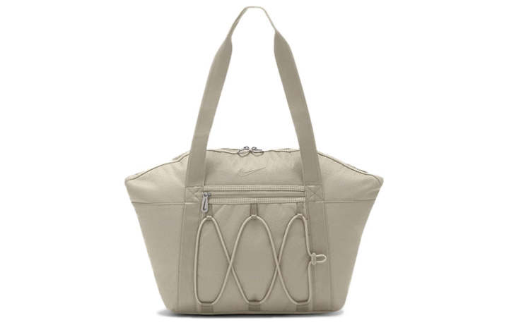 Nike Nike Polyester Tote Bag, Shopping Bag, Shoulder Bag, Handbag Regular Women's Light Bone