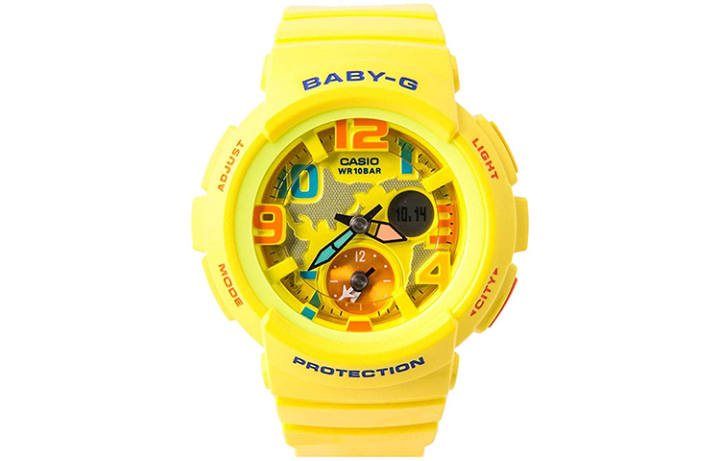 CASIO CASIO Women's BABY-G Yellow Watch BGA-190-9B