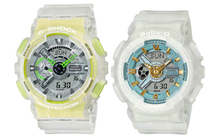 CASIO CASIO G-Shock BABY-G GA-110LS-7AJF+BA-110SC-7AJF Blue Watch
