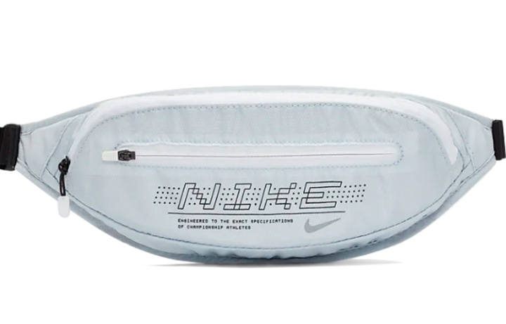 Nike Nike Polyester Fanny Pack Regular Unisex Light Blue Gray