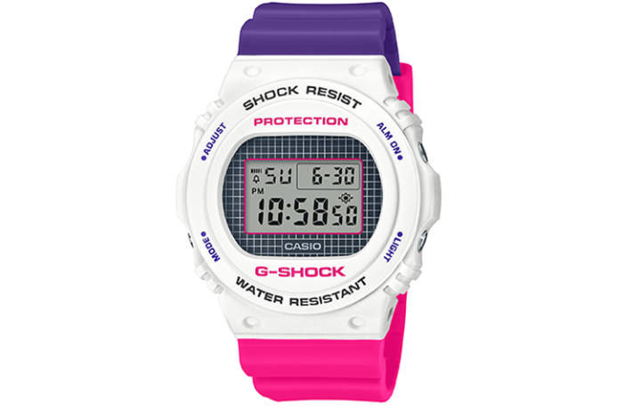 CASIO CASIO Women's G-SQUAD Series White Watch DW-5700THB-7