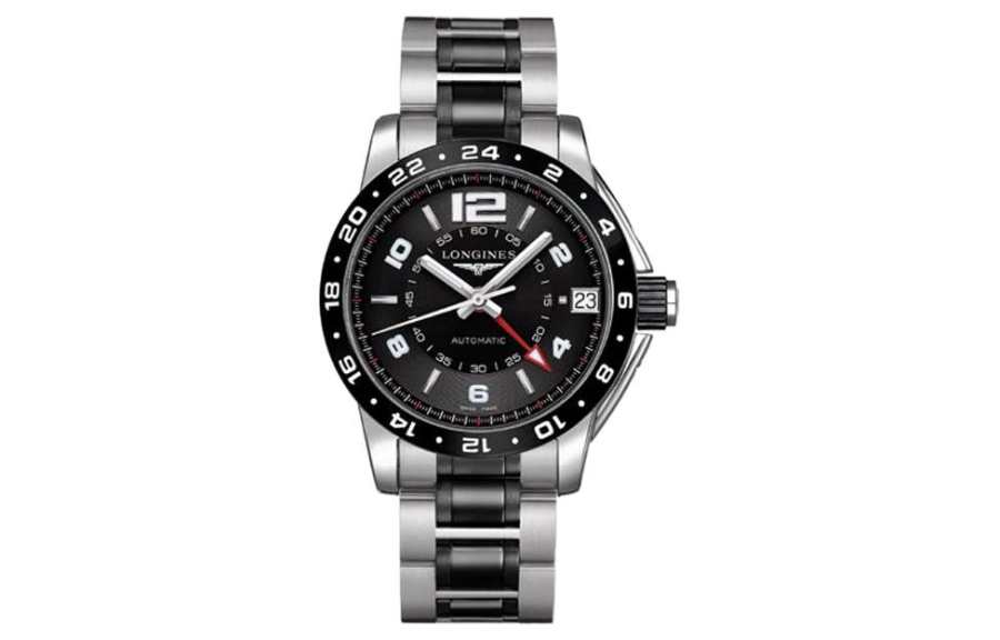 LONGINES LONGINES Comcast Collection Automatic Mechanical Movement 100m Waterproof Men's Watch Black Dial