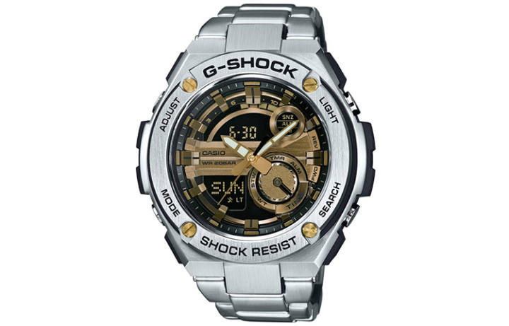 CASIO CASIO Men G-STEEL Series 52.4mm Black Watch GST-210D-9A