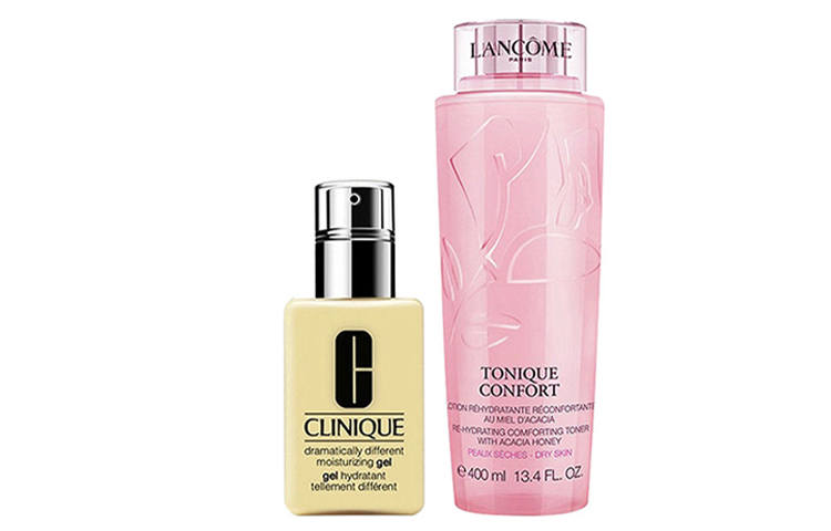 CLINIQUE Genius Butter Lancôme Pink Water Skincare Sets Soothing Stabilizing Hydrating Repairing Hydrating