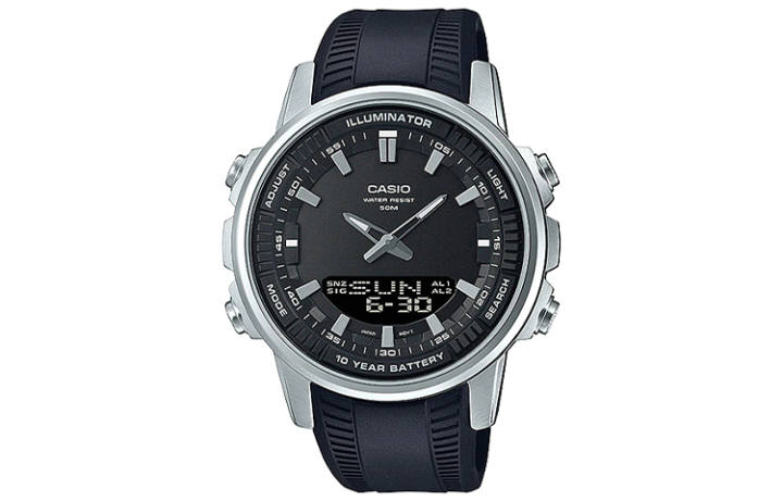 CASIO CASIO Men DRESS Black Watch AMW-880-1AV