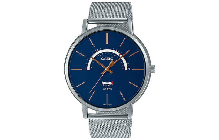 CASIO CASIO Men Standard Series Blue Watch MTP-B105M-2AV