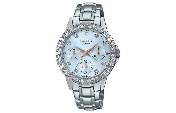 CASIO CASIO Women's SHEEN Blue Watch SHE-3517D-2A