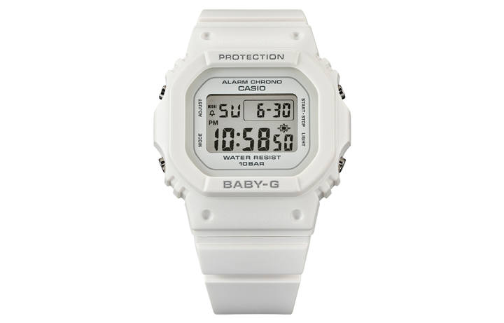 CASIO CASIO Women's BABY-G White Watch BGD-565-7PR
