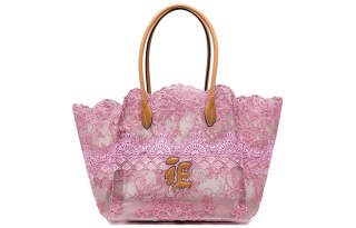 ERMANNO SCERVINO Conch Shaped Tote Handbag Women's Pink