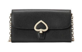 Kate Spade Robyn Leather Shoulder Bag, Crossbody Bag Regular Women's Black