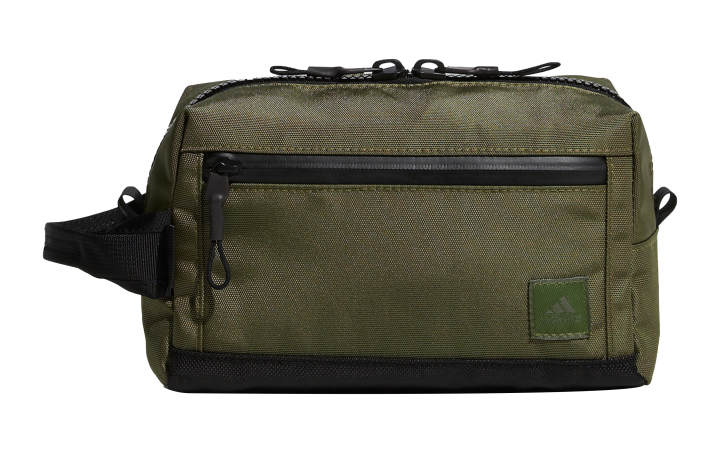 Adidas Adidas Polyamide Golf Storage Bag Handbag Regular Unisex Army Green