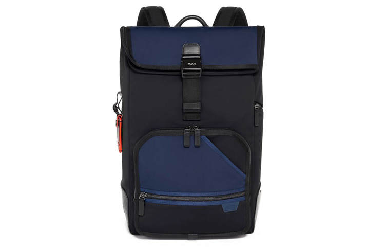 TUMI TUMI Nylon Backpack Men's Marine Blue