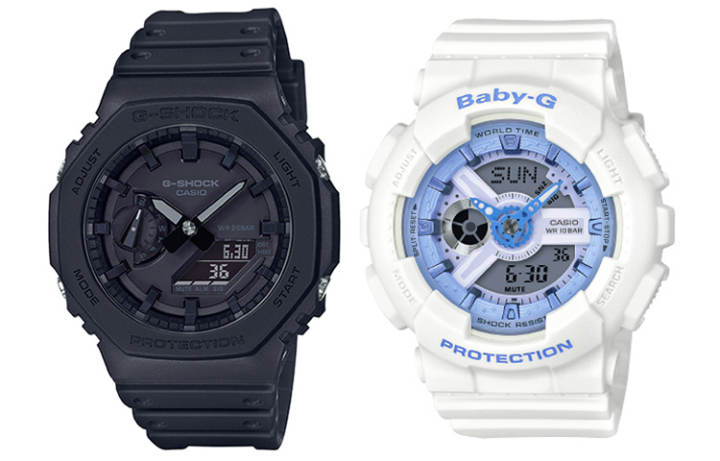 CASIO CASIO Unisex Pair Table Series Black Watch