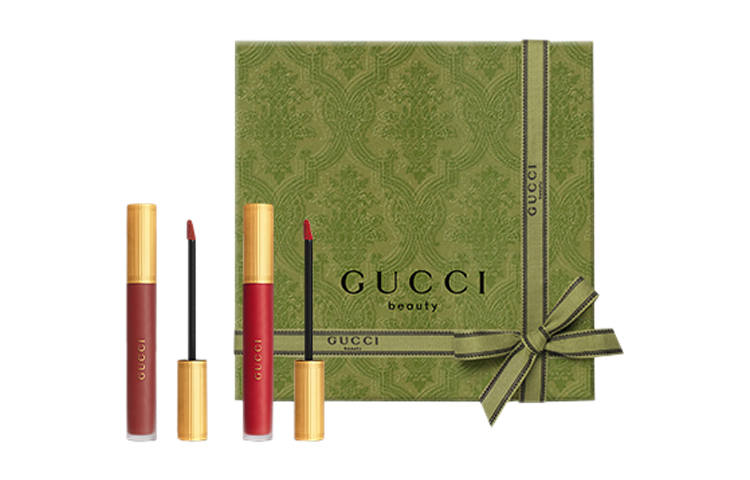 GUCCI GUCCI Qingshe Cloud Mist Liquid Lipstick Makeup Sets Velvet Matte Complexion 2 Pcs
