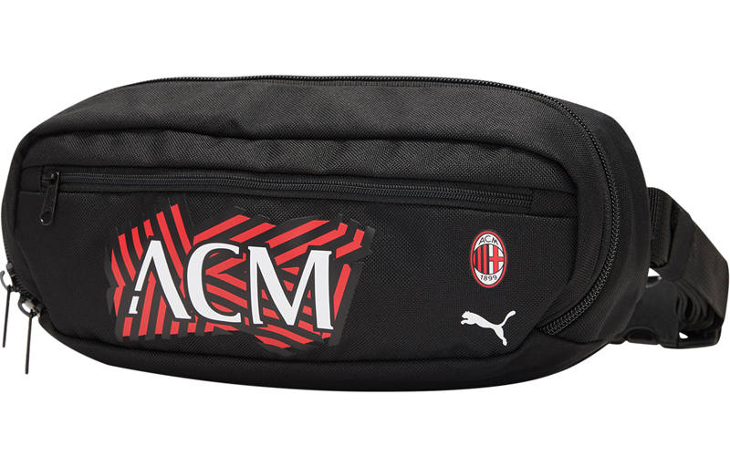 PUMA Fabric Crossbody Bag, Fanny Pack Regular Unisex Black