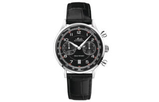 MIDO Helm Automatic Mechanical Movement Men's Watches Watch 42mm Black Dial Stainless Steel Case