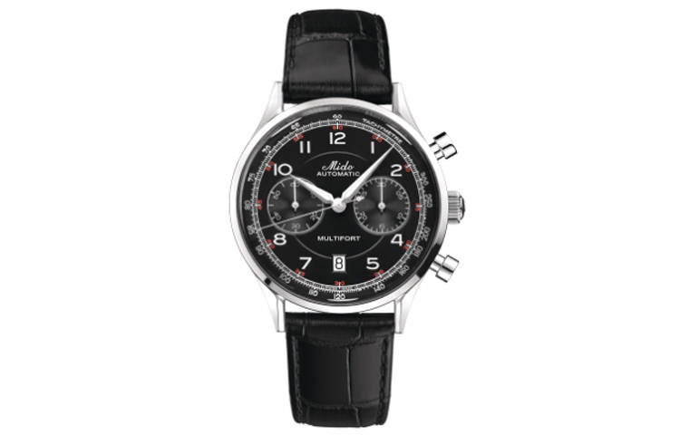 MIDO Helm Automatic Mechanical Movement Men's Watches Watch 42mm Black Dial Stainless Steel Case