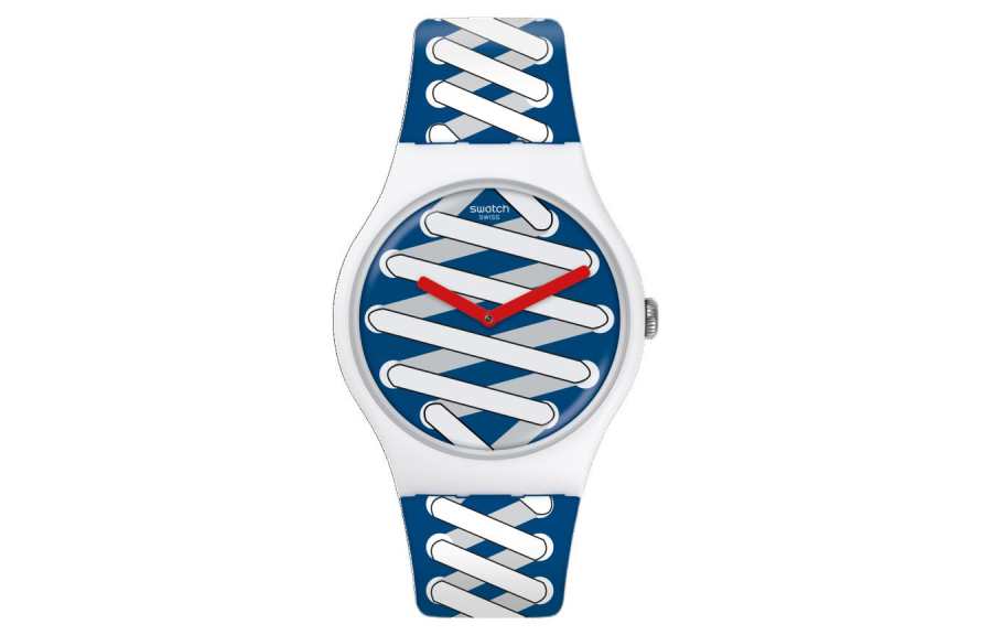 SWATCH SWATCH Unisex 41mm Blue Watch SUOW143