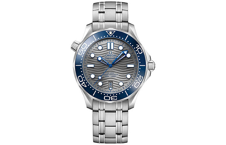OMEGA Seahorse Collection 300m Diving Watch Automatic Mechanical Movement Men's Watches Watch 42mm Gray Dial