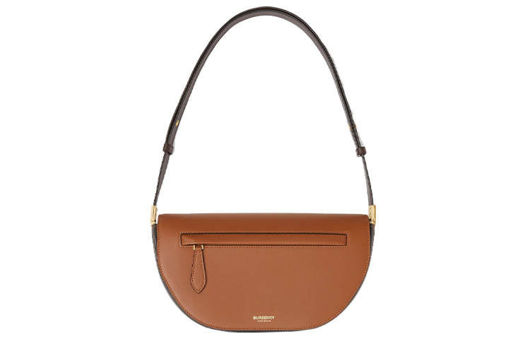 Burberry Small Olympia Leather Bag Tan