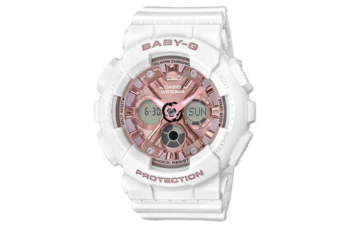 CASIO CASIO Women's BABY-G Pink Watch BA-130-7A1PRL