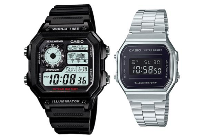 CASIO CASIO Unisex Pair Table Series Black Watch