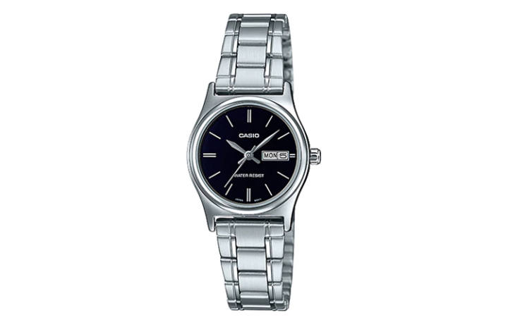 CASIO CASIO Women's Standard Series Black Watch LTP-V006D-1B2