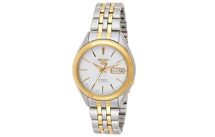 SEIKO Seiko5 Collection Automatic Mechanical Movement Stainless Steel Strap Watch Men's Watches