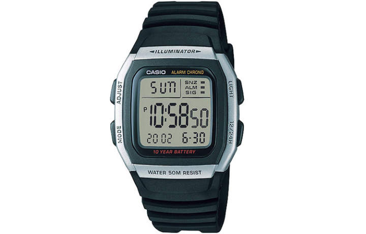 CASIO CASIO Men YOUTH Silver Watch W-96H-1A