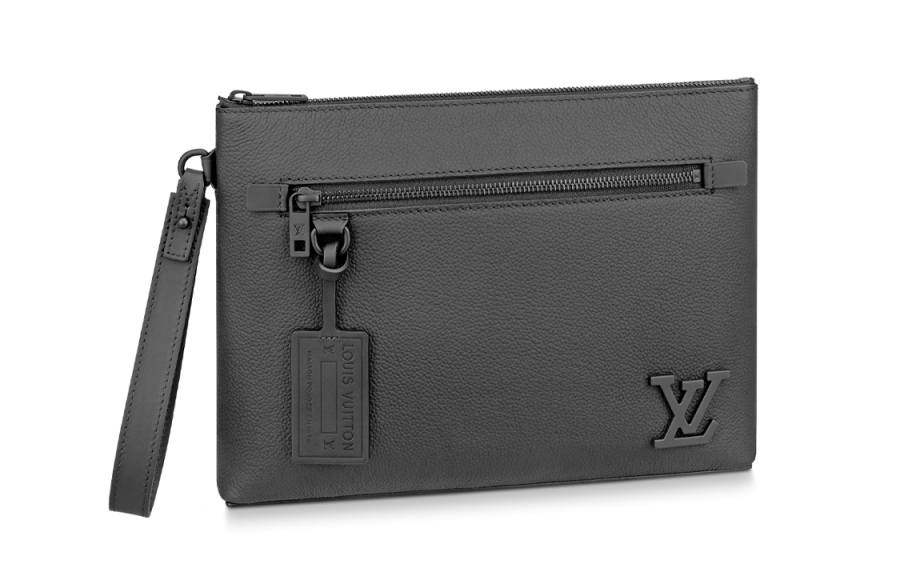 LOUIS VUITTON LOUIS VUITTON Aerogram IPad Pouch Black