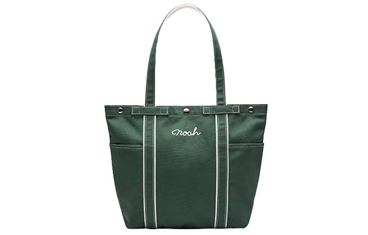NOAH Canvas Tote Bag, Shopping Bag, Handbag Regular Unisex Green