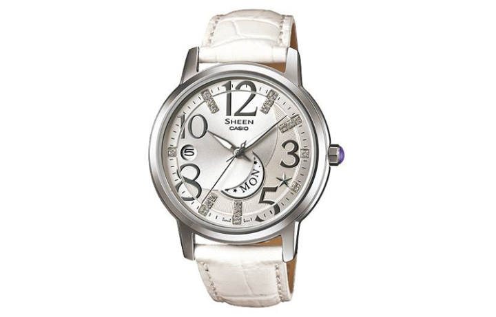 CASIO CASIO Women's SHEEN White Watch SHE-4028L-7A