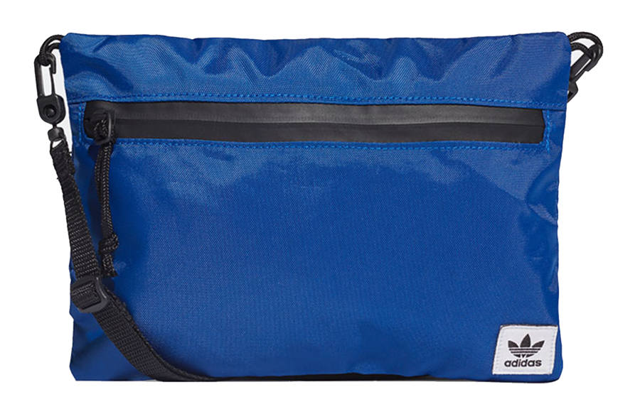Adidas Originals Trefoil Polyester Crossbody Bag, Shoulder Bag Regular Unisex Blue