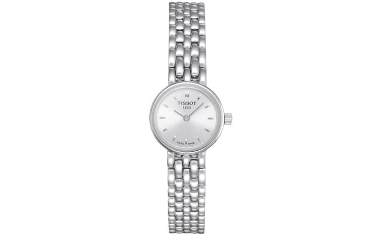 TISSOT Le Ai Collection Quartz Movement Women's Watch 19.5mm Silver Dial Stainless Steel Case