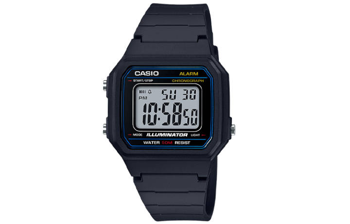 CASIO CASIO Men YOUTH Black Watch W-217H-1AVDF