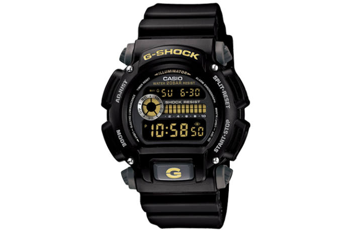 CASIO CASIO Quartz Movement Resin Strap Watch Men's Watches Black Dial