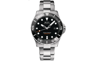 MIDO Leader Submariner Automatic Mechanical Movement Men's Watches Watch 43.5mm Black Dial