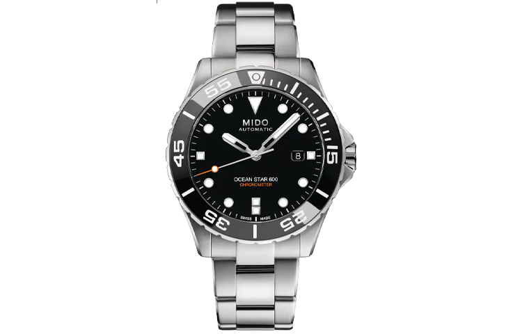 MIDO Leader Submariner Automatic Mechanical Movement Men's Watches Watch 43.5mm Black Dial