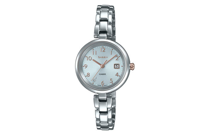 CASIO CASIO Women's SHEEN Silver Watch SHS-D200D-7APR
