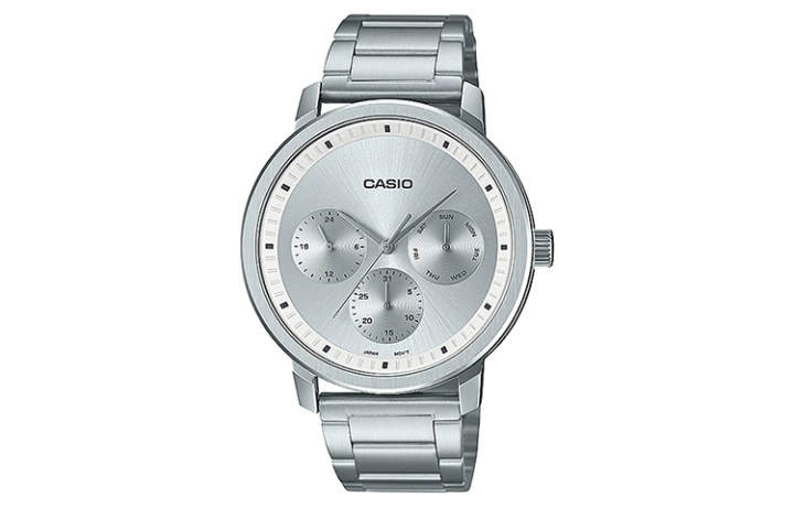 CASIO CASIO Men Standard Series Silver Watch MTP-B305D-7EV