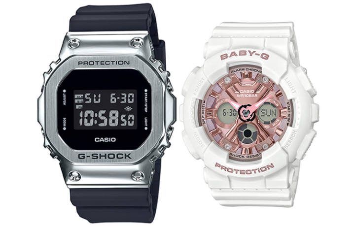 CASIO CASIO Unisex Pair Table Series Black Watch