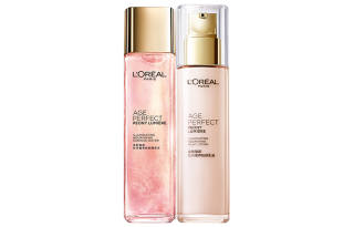 L'OREAL L'Oréal Peony Golden Radiance Skincare Set Tightening Moisturizing And Nourishing Essence 130ml+Lotion 110ml