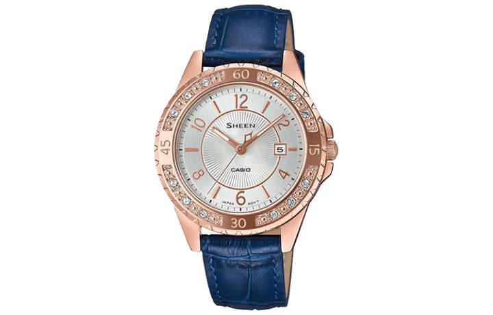 CASIO CASIO Women's SHEEN Silver Watch SHE-4532PGL-7A