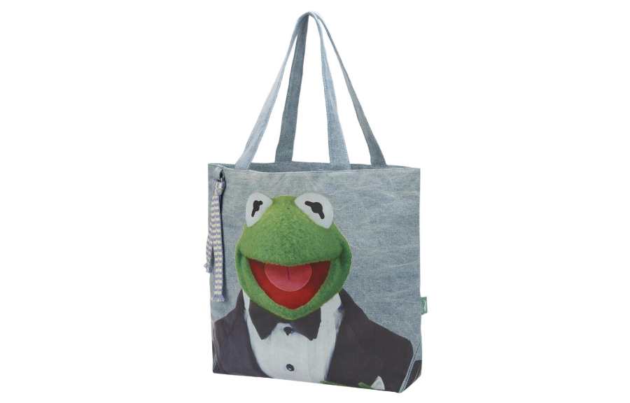 Li-Ning Disney X Li Ning Muppet Comet Products Shoulder Bags Washed Blue