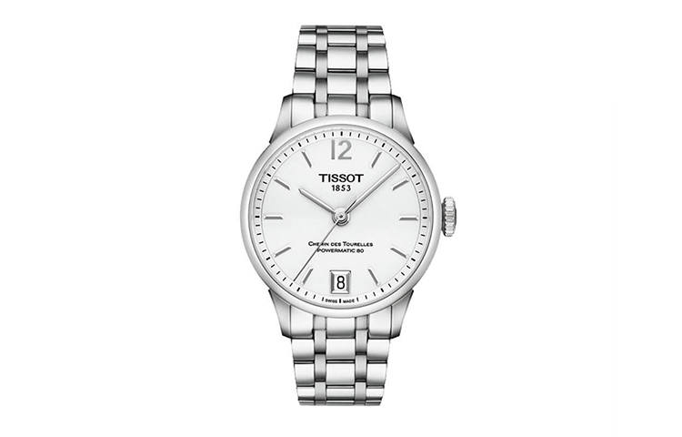 TISSOT Tourelles Collection Automatic Mechanical Movement 50m Waterproof Women's Watch 32mm White Dial