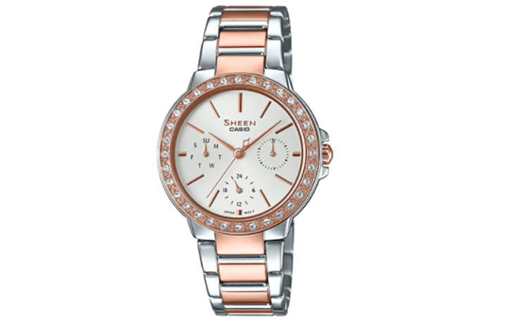 CASIO CASIO Women's SHEEN Silver Watch SHE-3069SPG-7A