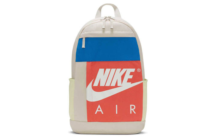 Nike Nike Nylon Fabric Backpack Regular Unisex Ecru