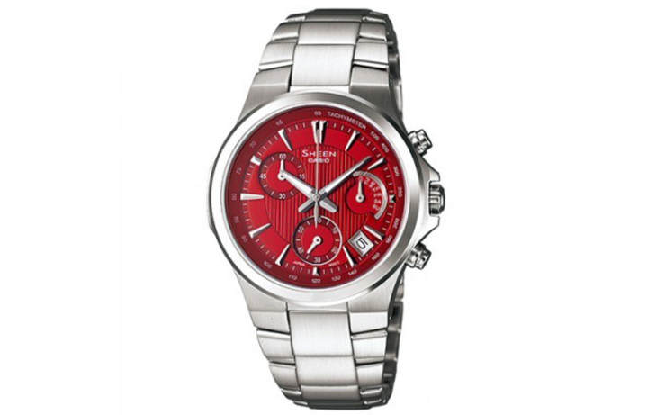CASIO CASIO Women's SHEEN Red Watch SHE-5019D-4ADR