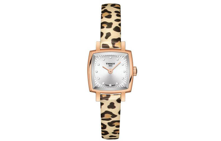 TISSOT Le Ai Collection Quartz Movement 30m Waterproof Women's Watch 20mm Silver Dial Stainless Steel Case
